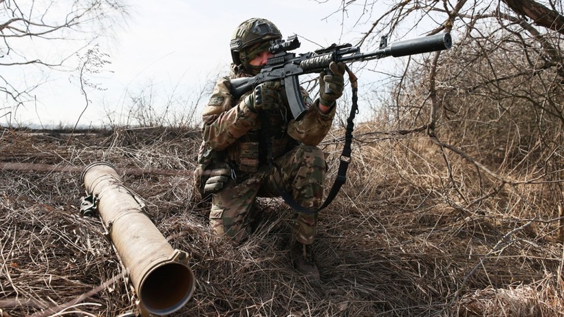 Quân đội Nga đạt bước tiến mới ở Donbass. Ảnh: Getty Images