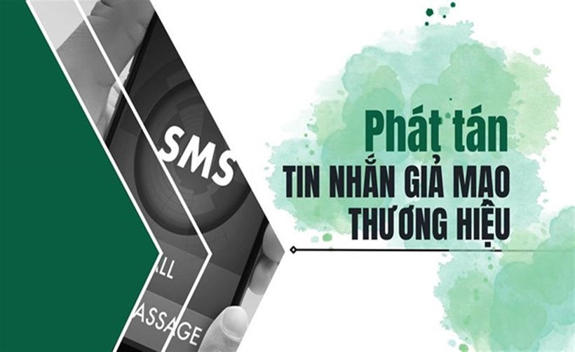 Bộ Công an vừa đưa ra cảnh báo, phòng tránh bị lừa đảo qua nhận tin nhắn Brandname giả mạo. (Ảnh: Bộ Công an)