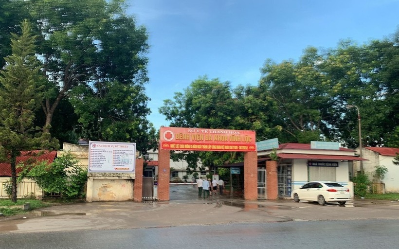 Bệnh viện Đa khoa huyện Vĩnh Lộc. Ảnh: Người đưa tin