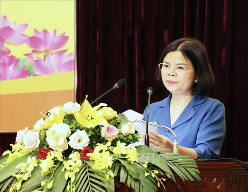 Bà Nguyễn Hương Giang. Ảnh: TTXVN