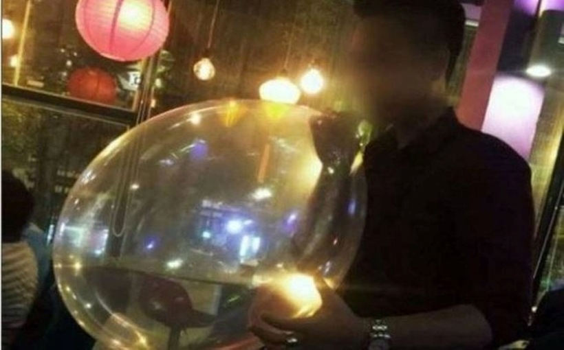 Giới trẻ dùng bóng cười ngày càng tăng. Ảnh minh họa