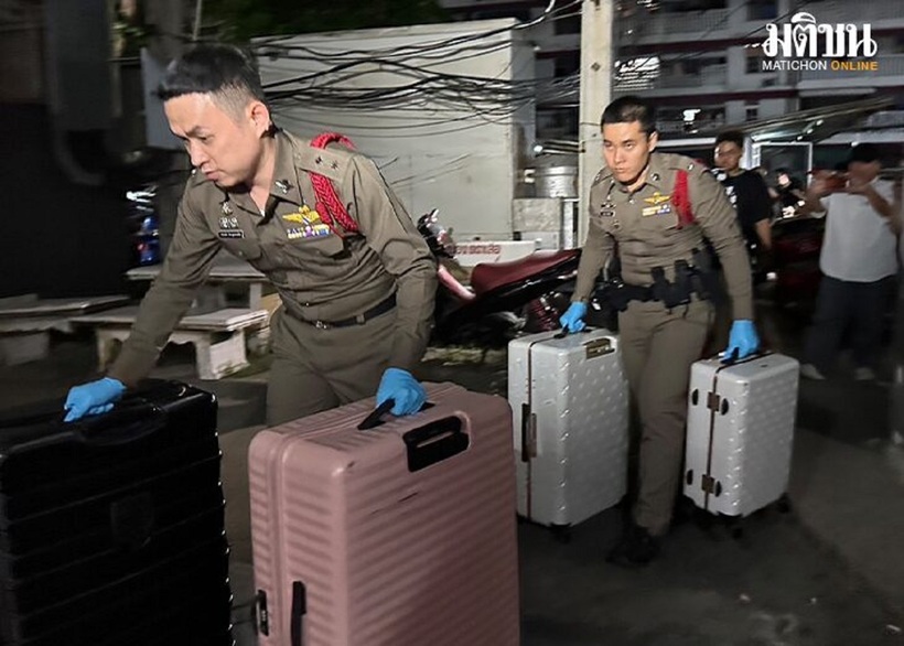 Cảnh sát điều tra vụ việc. Ảnh: Matichon