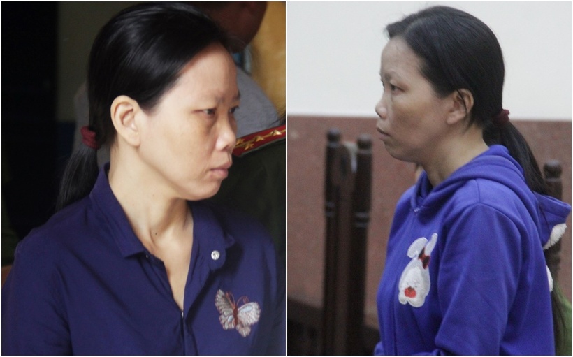 Bị cáo Nguyễn Thị Thanh Thúy tại các phiên tòa. (Ảnh: Dân trí)