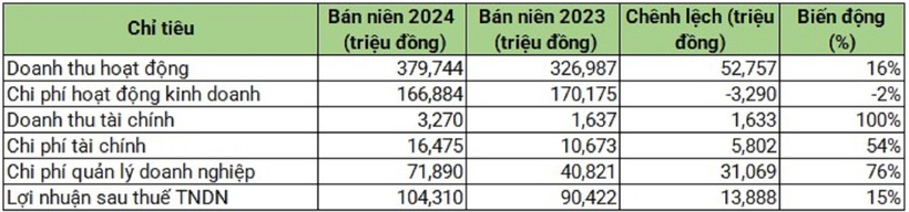 6 tháng đầu năm, DNSE ghi nhận tăng trưởng tích cực