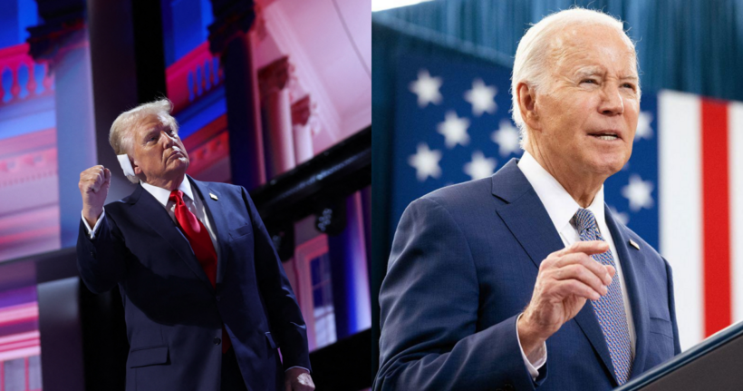 Tổng thống Mỹ Joe Biden nhận tin không vui trong khi đối thủ Donald Trump chính thức nhận đề cử của đảng Cộng hòa. Ảnh: Reuters