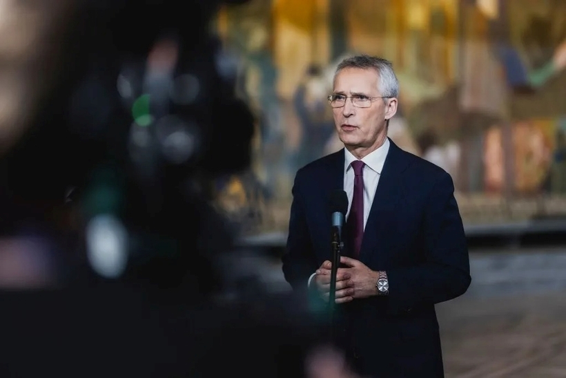 Tổng thư ký NATO Jens Stoltenberg. Ảnh: Kyiv Independent