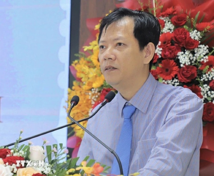 Ông Lê Quốc Cường, Giám đốc Sở Thông tin và Truyền thông An Giang. Ảnh: TTXVN phát
