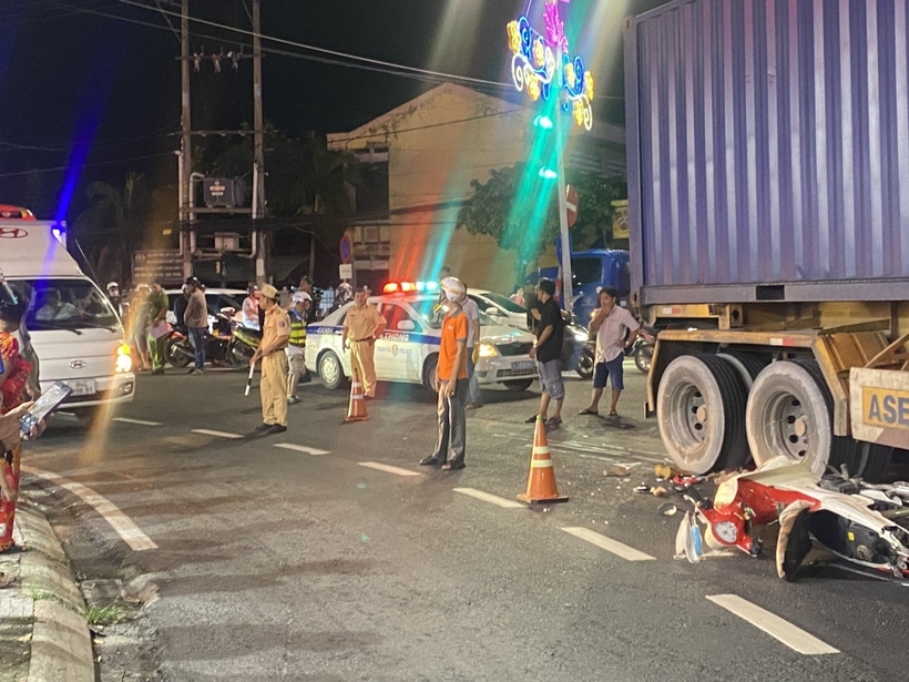 Hiện trường xảy ra vụ tai nạn. Ảnh: VOV.