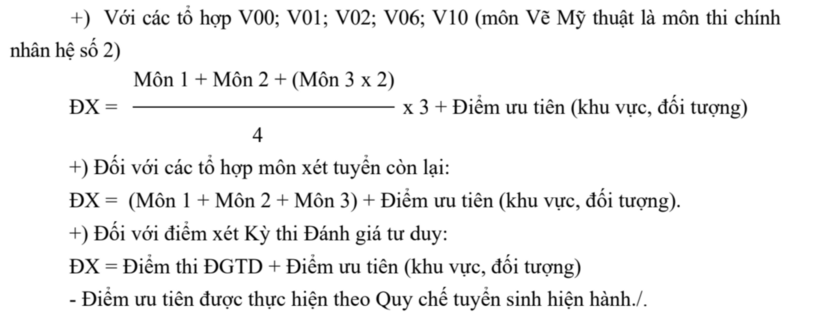 Trường Đại học Xây dựng Hà Nội công bố điểm sàn năm 2024, cao nhất là bao nhiêu? - 2