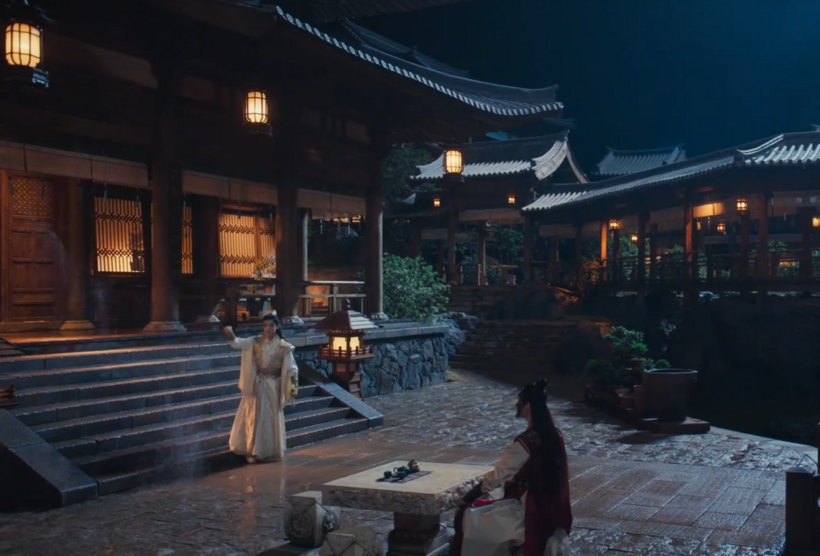 Bách Lý Đông Quân luyện tập dưới sự dạy dỗ của Đường chủ Cơ Nhược Phong.