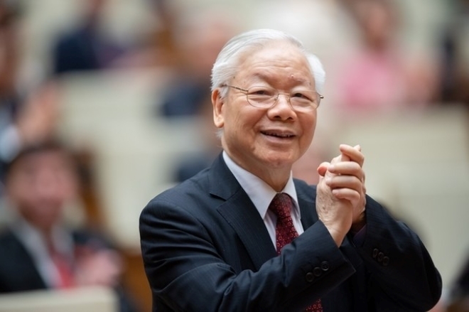 Tổng Bí thư Nguyễn Phú Trọng là nhà lãnh đạo kiệt xuất, mẫu mực, có tầm vóc thời đại và sức ảnh hưởng lớn của Đảng và Nhà nước ta.