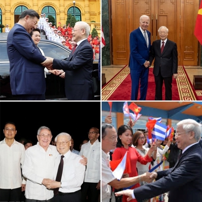 Tổng Bí thư Nguyễn Phú Trọng đã có những đóng góp quan trọng vào công tác đối ngoại Việt Nam trong những năm qua.