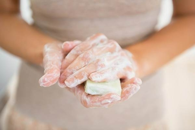 Xà phòng ẩn chứa rất nhiều vi khuẩn có hại. Ảnh minh họa