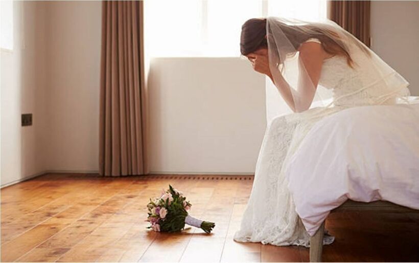 Cặp đôi ly hôn chỉ sau 3 phút thành vợ chồng. Ảnh minh họa