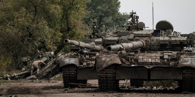 Nga được cho đã chịu tổn thất lên tới 16.000 xe chiến đấu bọc thép ở Ukraine. Ảnh: Getty Images