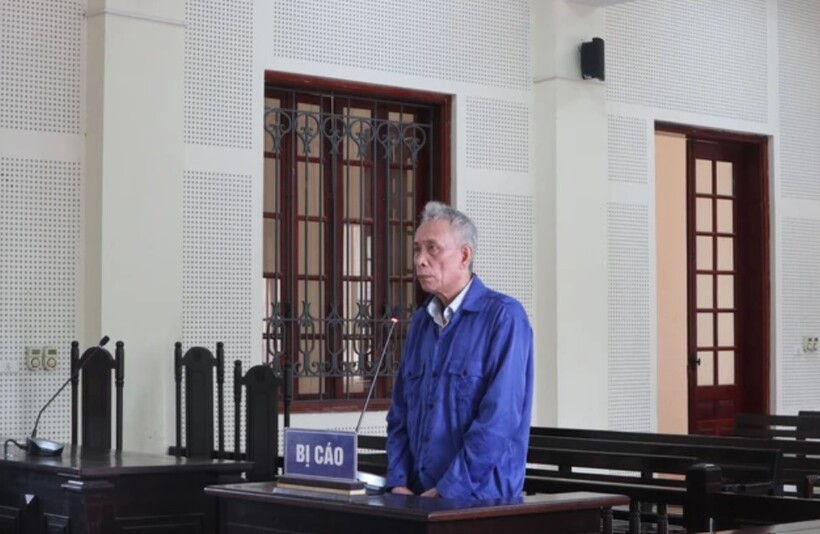 Nguyễn Đức Thanh trong phiên xét xử. (Ảnh: An ninh Thủ đô)