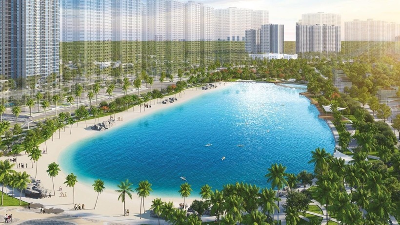 Biển nhân tạo Vinhome Smart City