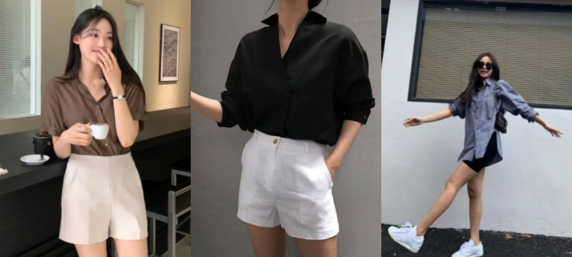 Phối cùng quần short năng động cực phù hợp với mùa hè