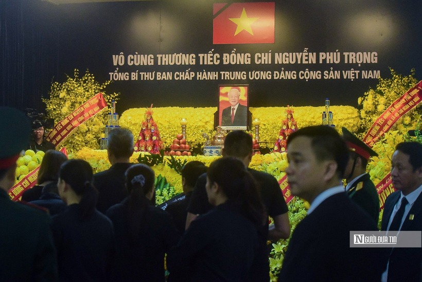 Lãnh đạo Đảng, Nhà nước viếng Tổng Bí thư Nguyễn Phú Trọng - 11