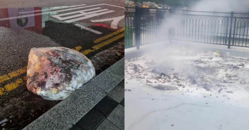Hàn Quốc cáo buộc bóng bay Triều Tiên làm gián đoạn hàng không, gây cháy nhà dân. Ảnh: Reuters và News1