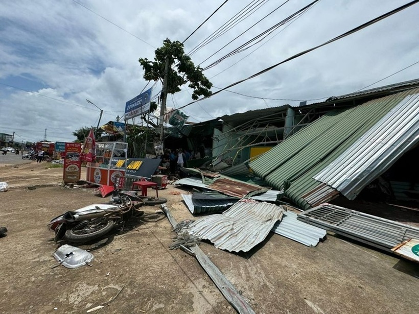 Hiện trường vụ tai nạn. Ảnh: Giáo dục Thời đại
