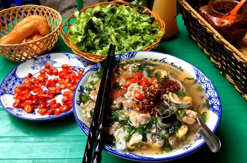 Bún ốc Hà Nội thơm ngon khó cưỡng.