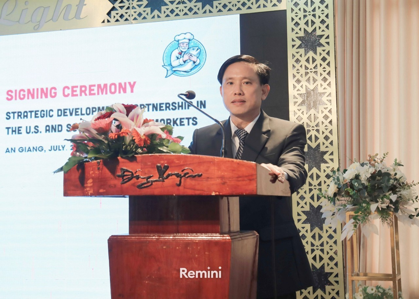 Ông Lê Văn Cảnh - Tổng Giám đốc IDI Seafood Corp