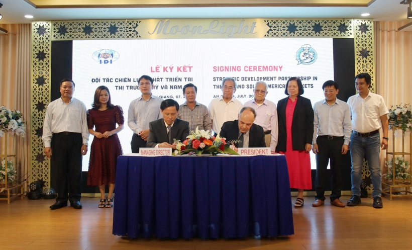 IDI Seafood Corporation và Cty PATAGONIA CUISINE LLC đồng thuận hợp lu754c phát triển thị trường Hoa Kỳ và Nam Mỹ