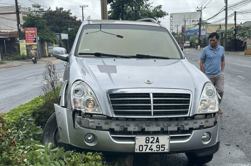 Hiện trường xảy ra vụ tai nạn. Ảnh: Báo Gia Lai.