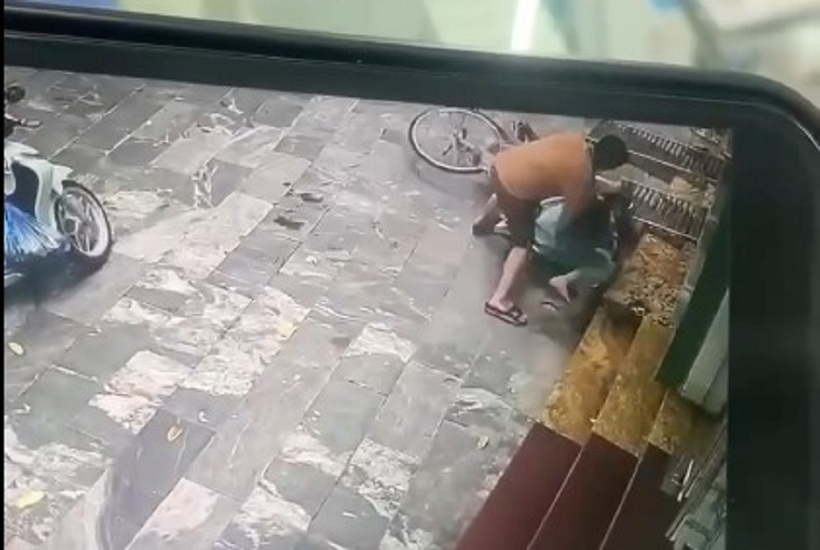 Hiện trường vụ việc. Ảnh: Dân Việt
