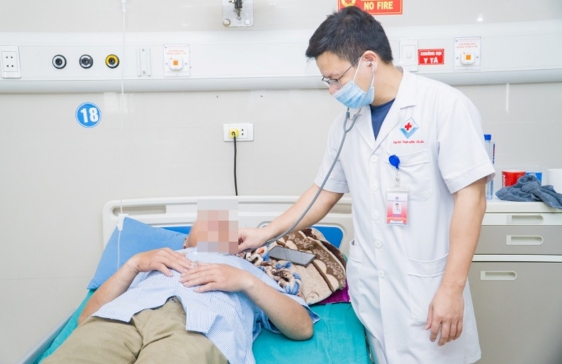 Bệnh nhân hiện ổn định và nằm tại khoa Hồi sức cấp cứu. Ảnh: VietNamNet
