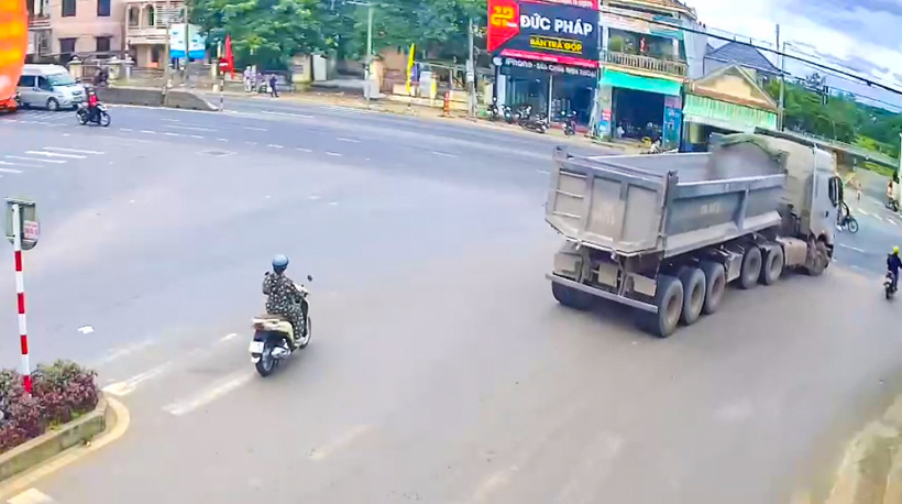 Hiện trường xảy ra vụ tai nạn. Ảnh: Báo Gia Lai.