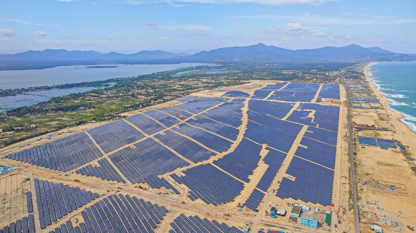 Nhà máy điện mặt trời Phù Mỹ giai đoạn 2 với công suất 114 MW được vận hành thương mại góp phần làm tăng trưởng doanh thu mạnh mẽ cho BCG Energy 6 tháng đầu năm 2024.