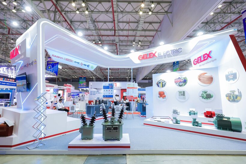 Gelex Electric giới thiệu nhiều sản phẩm tại Triển lãm thiết bị điện năm 2023.