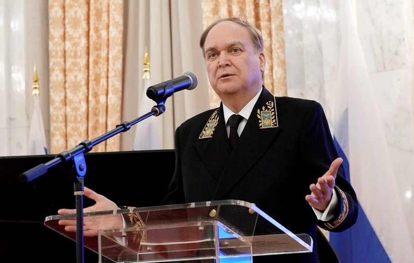 Đại sứ Nga tại Mỹ Anatoly Antonov. Ảnh: Tass