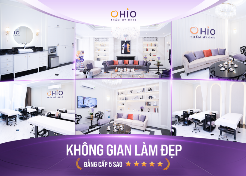 Không gian làm đẹp đẳng cấp 5 sao