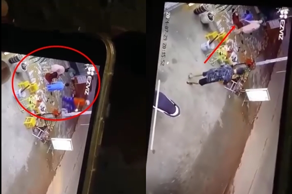 2 con nhỏ tận mắt thấy mẹ ngã gục. (Ảnh: Phụ nữ & Gia đình)