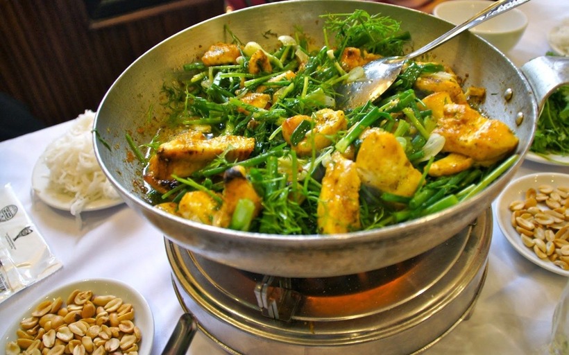 Món chả cá Hà Nội