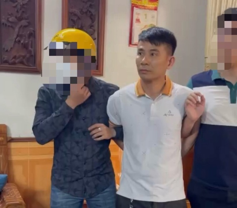 Đối tượng Trần Văn Tiến. Ảnh: Công an nhân dân