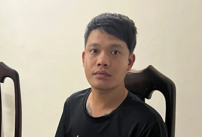 Hồ Liêu Châu tại trụ sở Công an TP.Nha Trang. Ảnh: Giao Thông