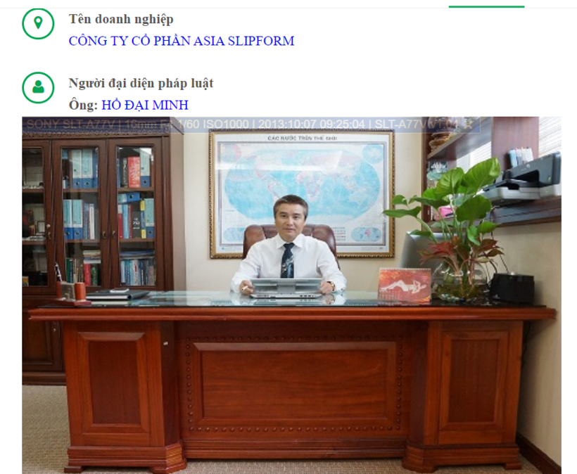 Doanh nhân Hồ Đại Minh.