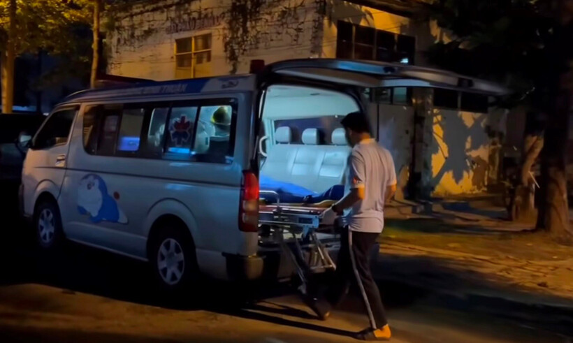 Hiện trường xảy ra vụ tai nạn. Ảnh: báo Bình Thuận.