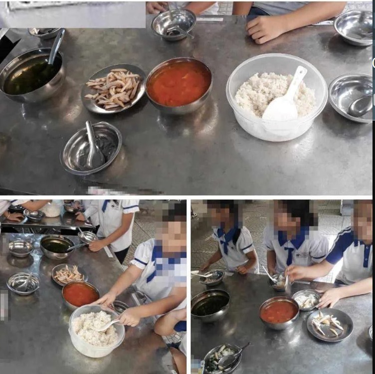 Hình ảnh được phụ huynh đăng tải trên MXH. Ảnh: Nhà báo & Công luận