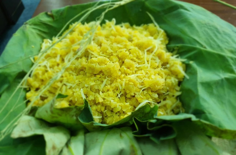 Xôi cốm ngon nhất khi được thưởng thức vào mùa thu.