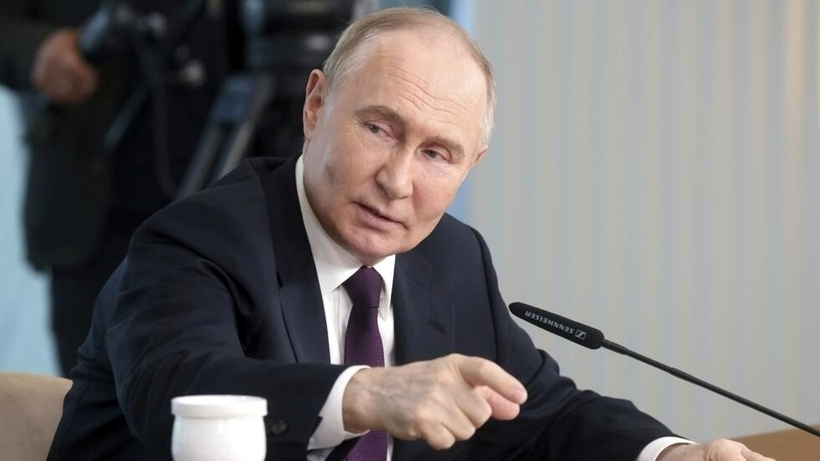Tổng thông Nga Vladimir Putin. Ảnh: France 24