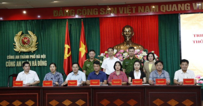 Các đơn vị ký kết, quyết tâm thực hiện mục tiêu xây dựng địa bàn trở thành "vùng xanh trong phòng, chống ma túy".