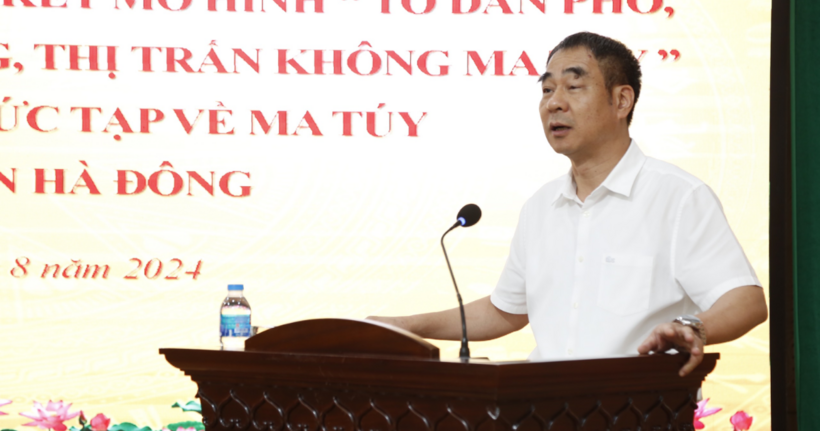 Ông Phạm Văn Chiến, Phó Chủ tịch UBND quận Hà Đông - Trưởng Ban chỉ đạo 89 quận.