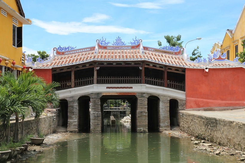 Dự án trùng tu di tích Chùa Cầu sẽ được khánh thành vào chiều 3/8. Ảnh: Giao Thông