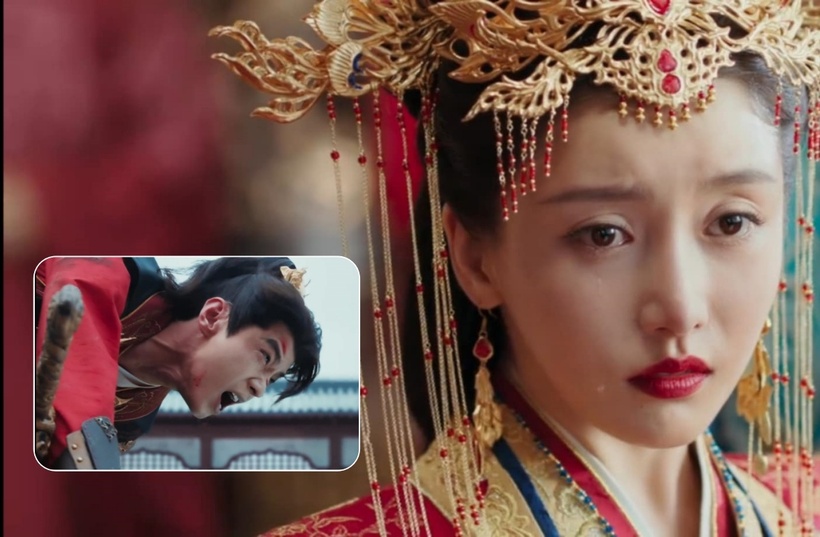 Dịch Văn Quân rơi nước mắt khi nghe thấy tiếng của Diệp Đỉnh Chi nhưng không thể rời đi cùng anh.