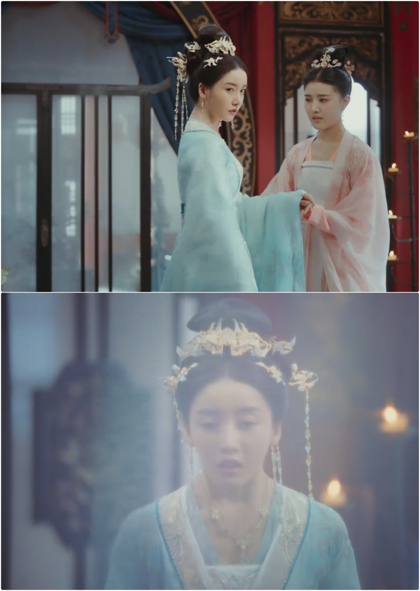 Dịch Văn Quân tức giận đánh bay Thái y, sau đó đau khổ ngồi sụp xuống.